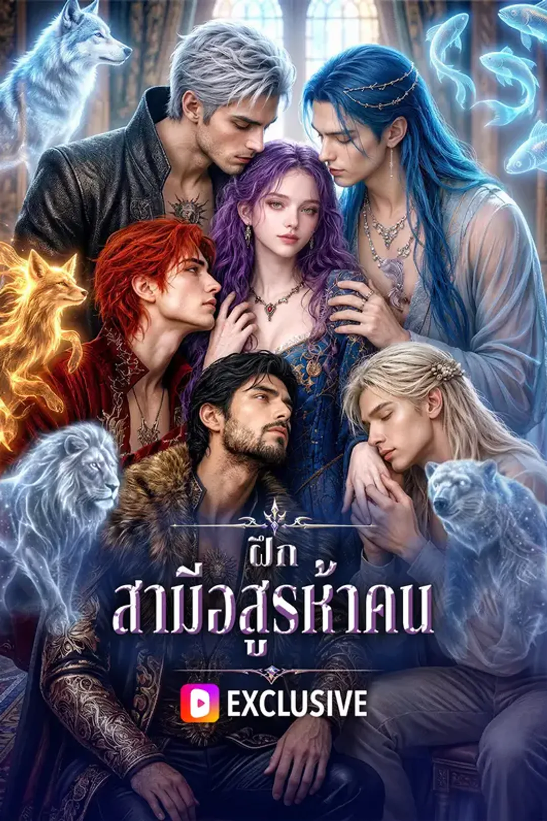 โปสเตอร์ ฝึก สามีอสูรห้าคน