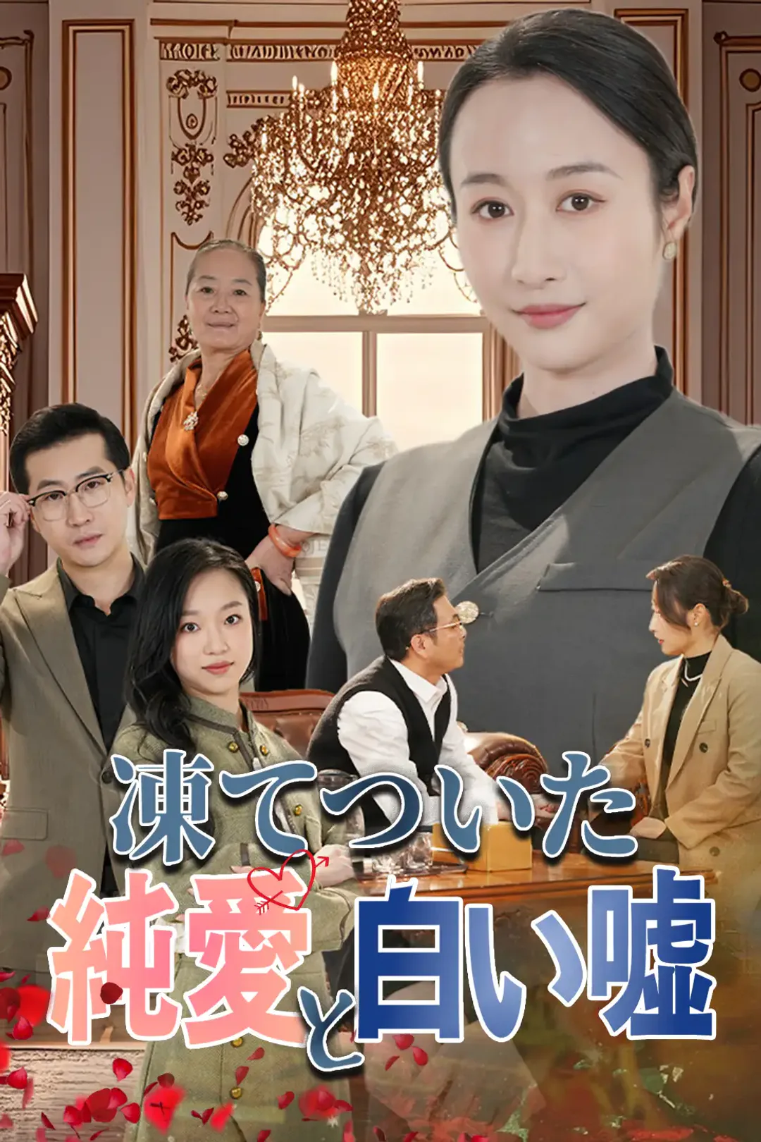 凍てついた純愛と白い嘘のポスター