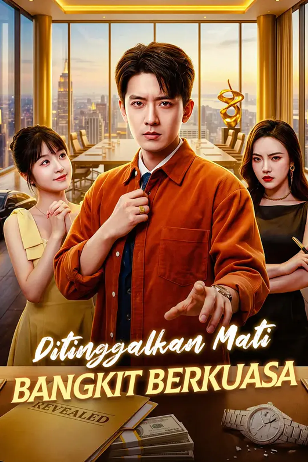 Poster Ditinggalkan Mati, Bangkit Berkuasa