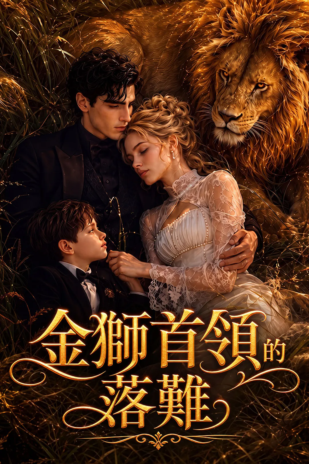 《金獅首領的落難》海報