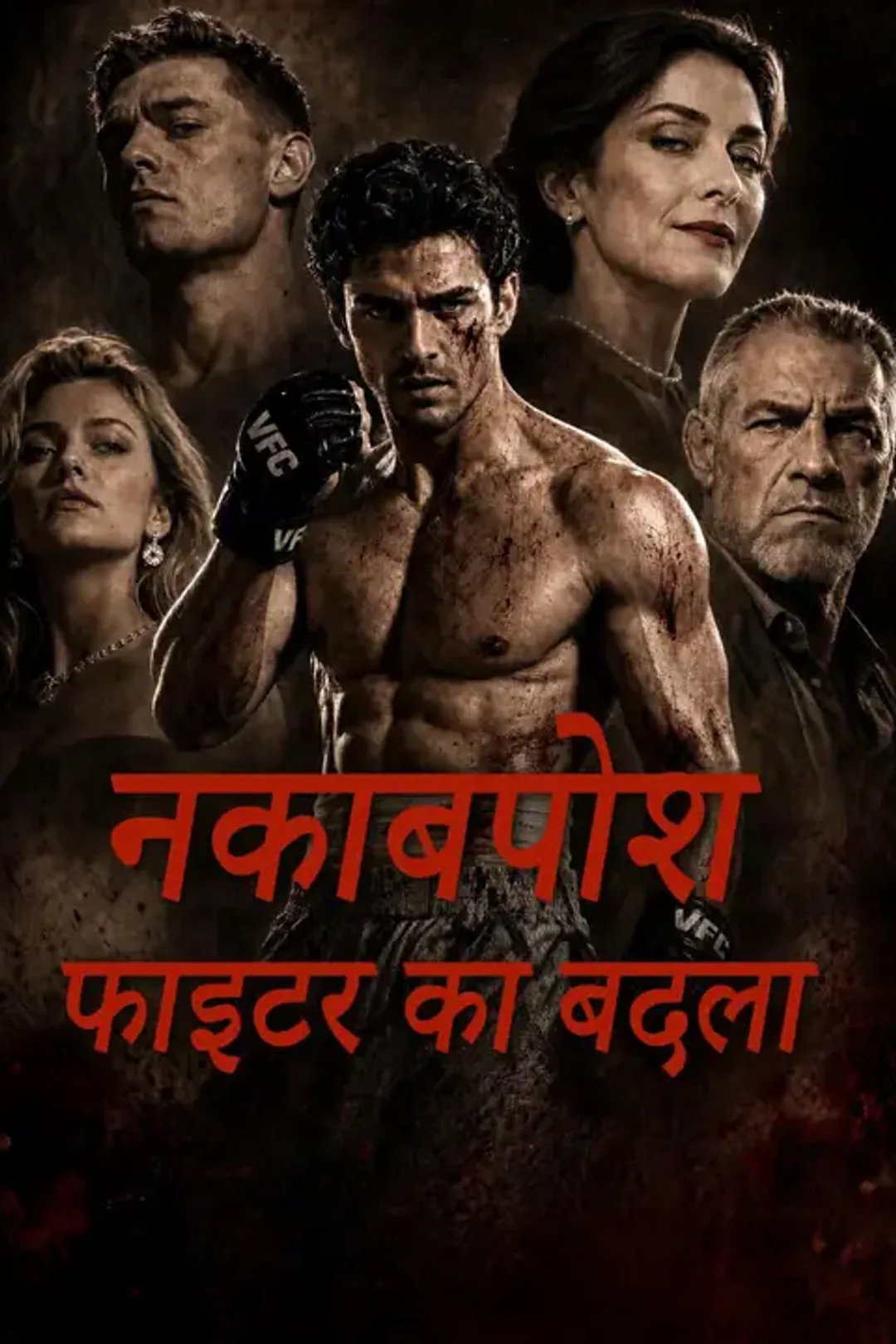 (डबिंग) नकाबपोश फाइटर का बदला का पोस्टर