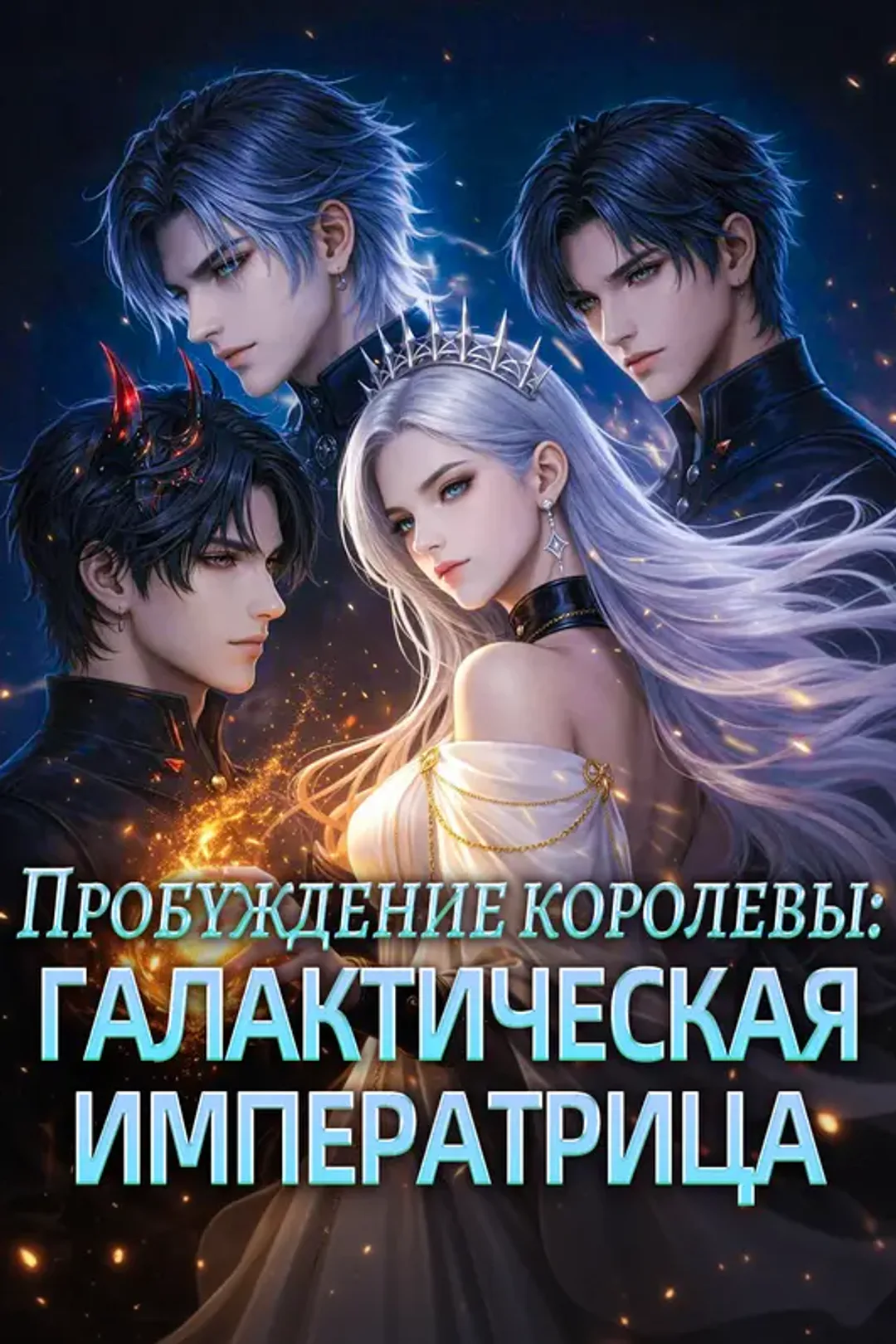 Постер сериала «Пробуждение королевы: Галактическая императрица»