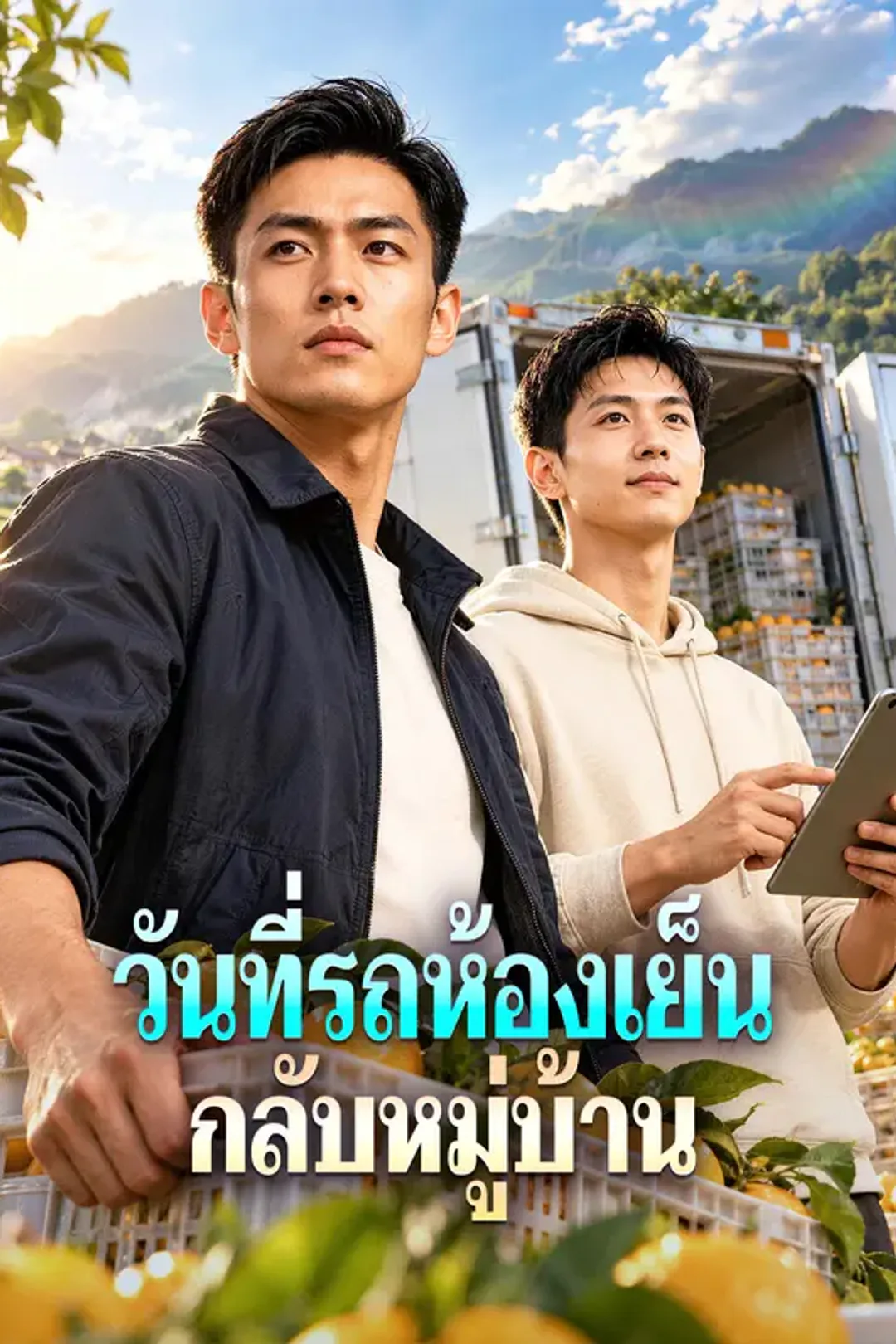 โปสเตอร์ วันที่รถห้องเย็น กลับหมู่บ้าน