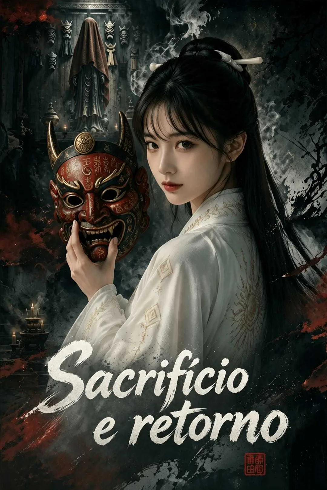 Pôster de Sacrifício e retorno