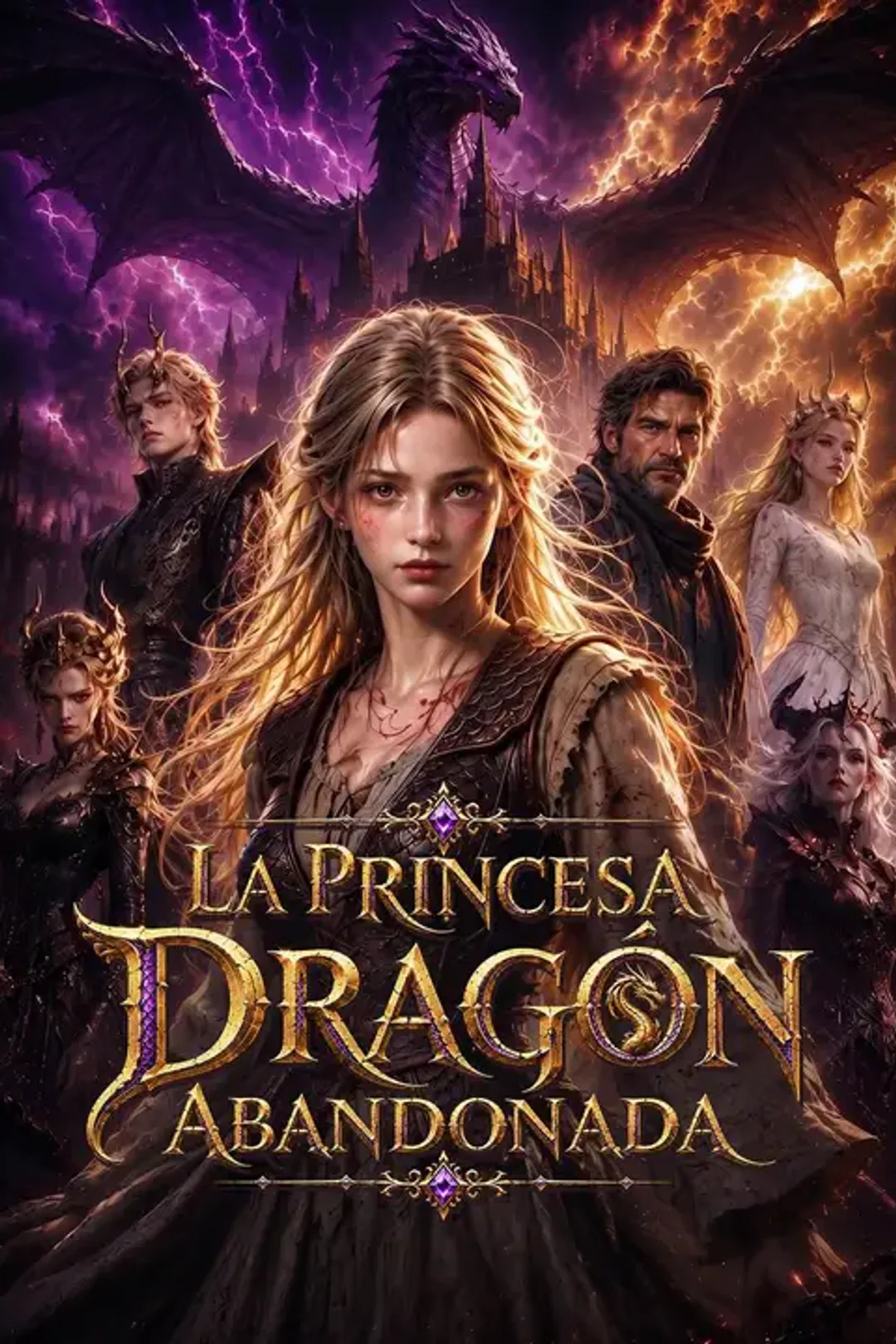 Póster de La princesa dragón abandonada