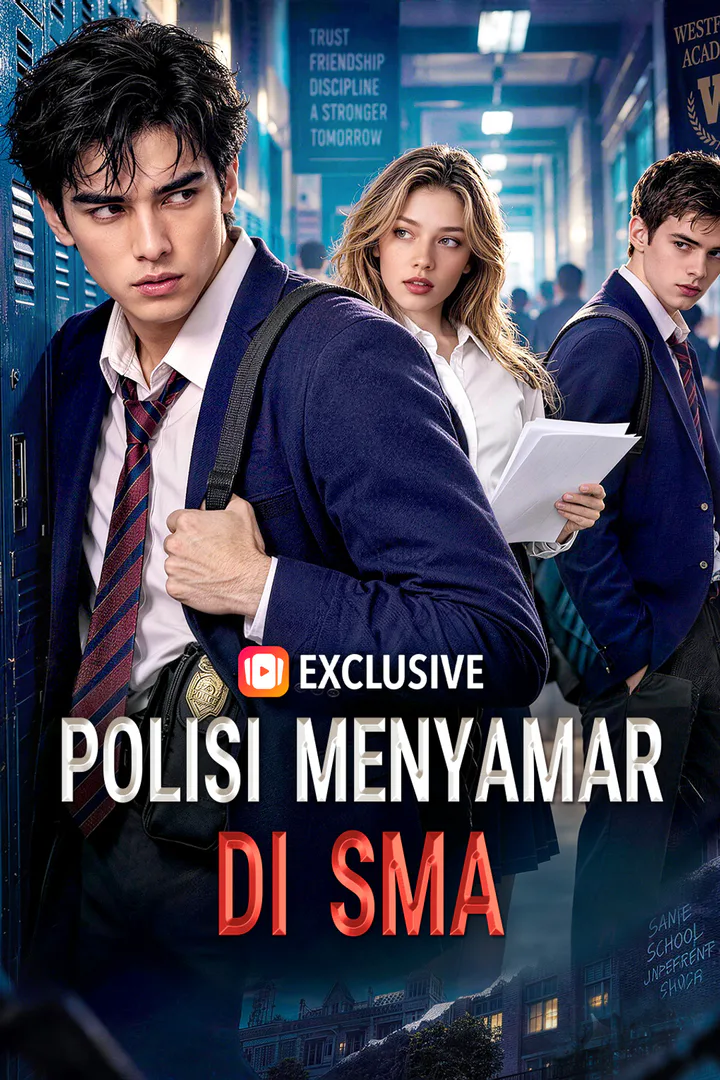 Poster Polisi Menyamar di SMA