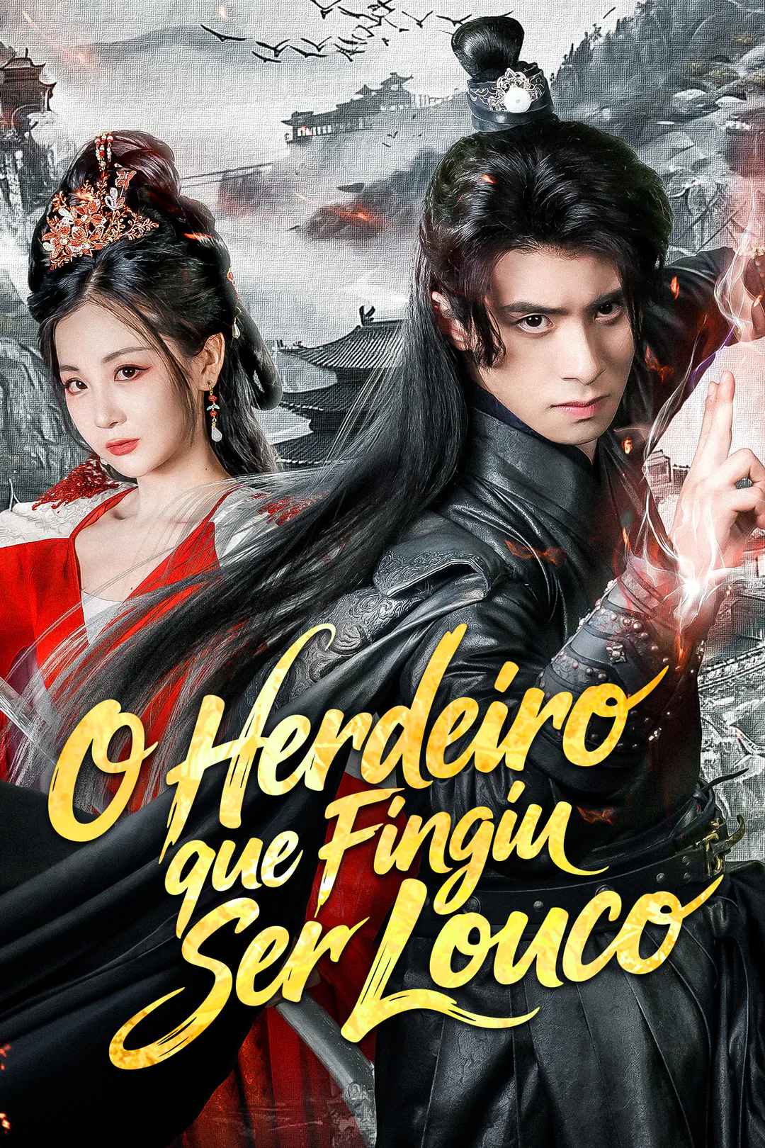 Pôster de O Herdeiro que Fingiu Ser Louco