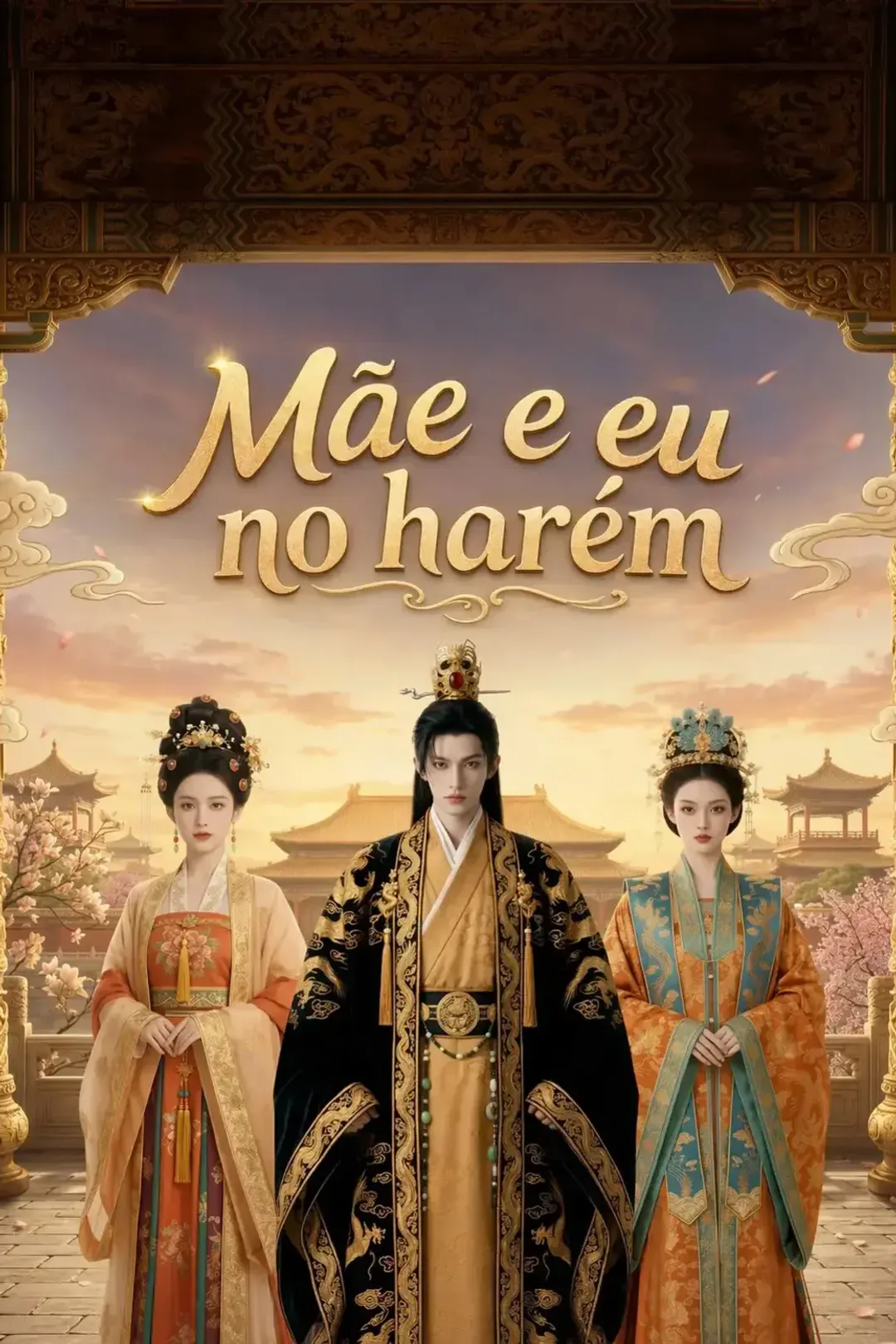 Pôster de Mãe e eu no harém