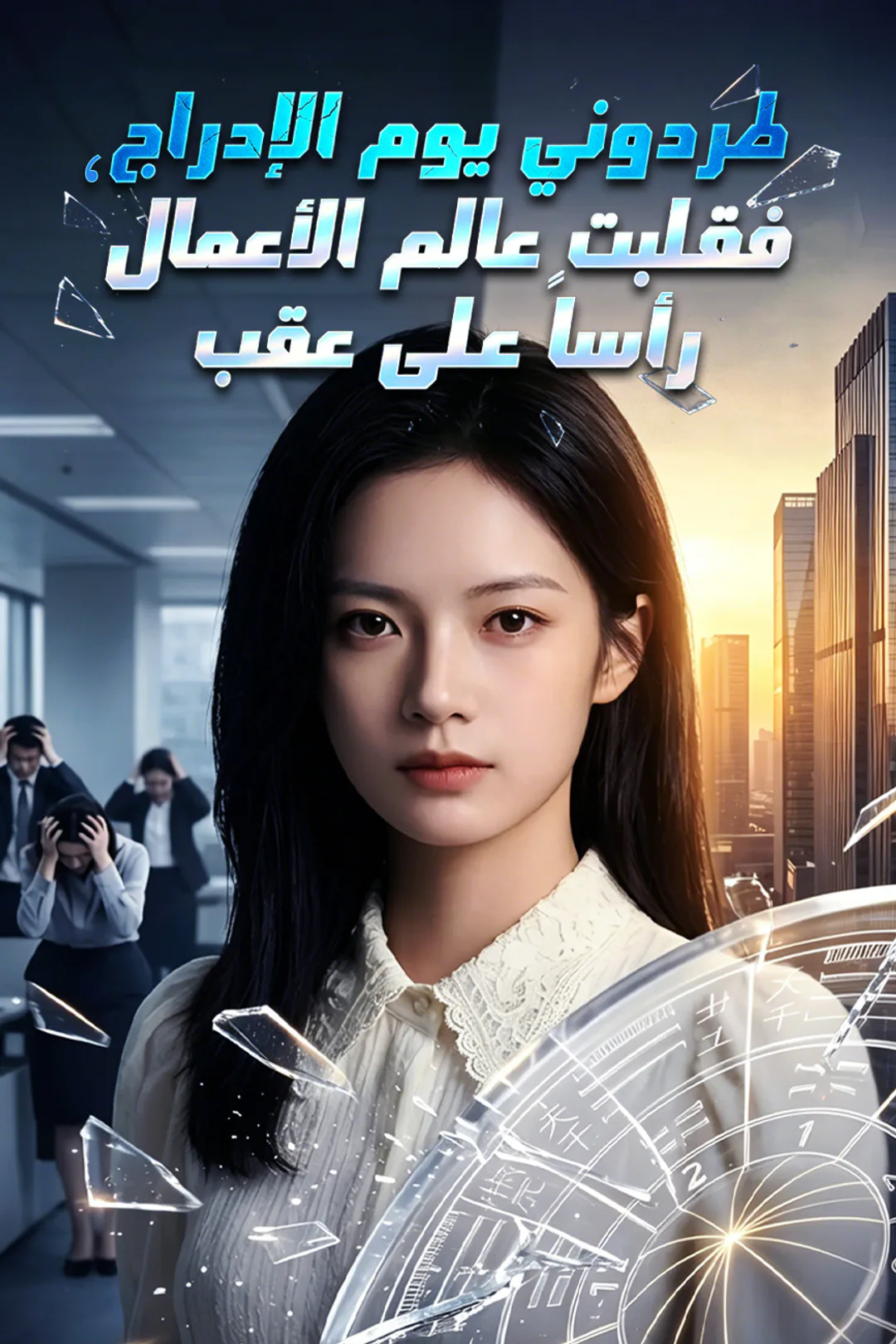 ملصق مسلسل «طردوني يوم الإدراج، فقلبت عالم الأعمال رأساً على عقب(دبلجة)»
