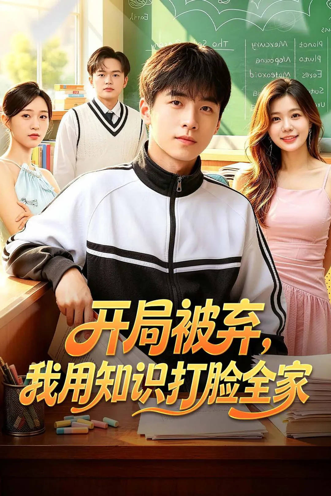 《开局被弃，我用知识打脸全家》海报