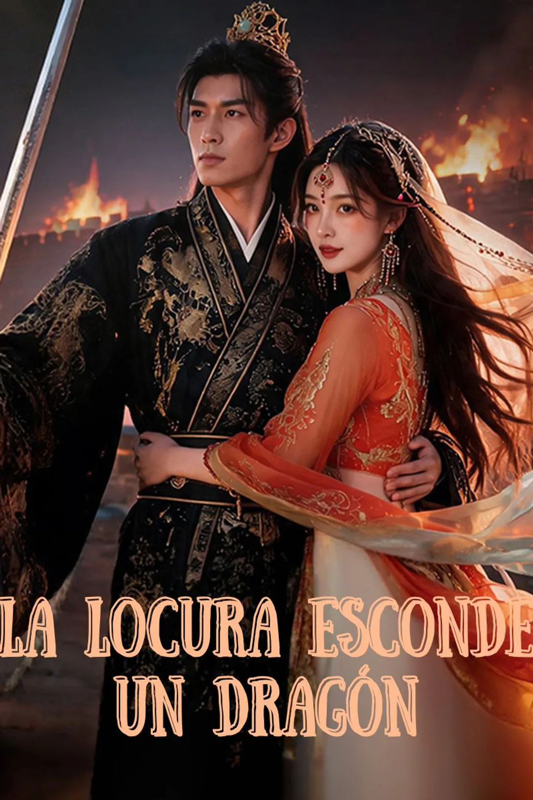 Póster de La Locura Esconde un Dragón