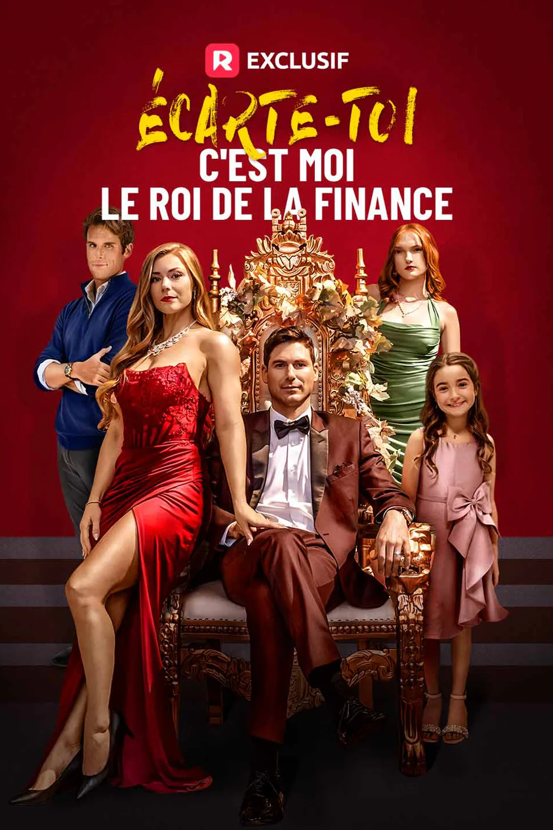Affiche de Écarte-toi, c'est Moi le Roi de la finance