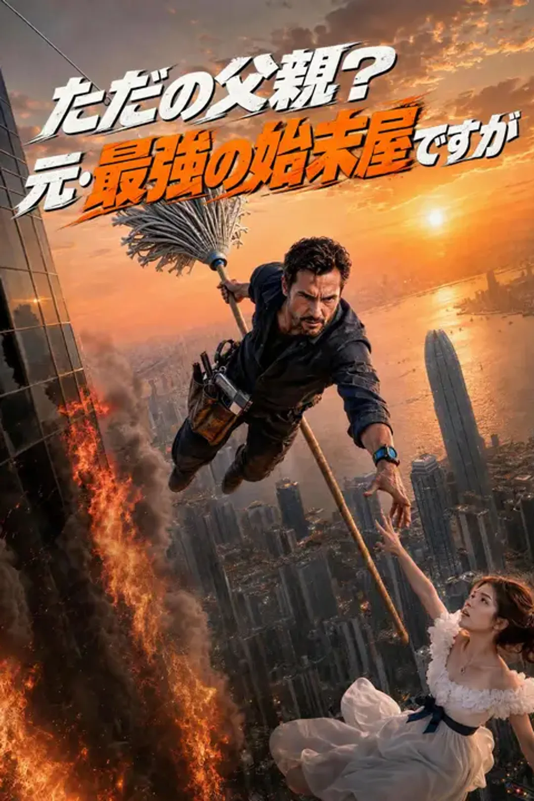 ただの父親？元・最強の始末屋ですがのポスター
