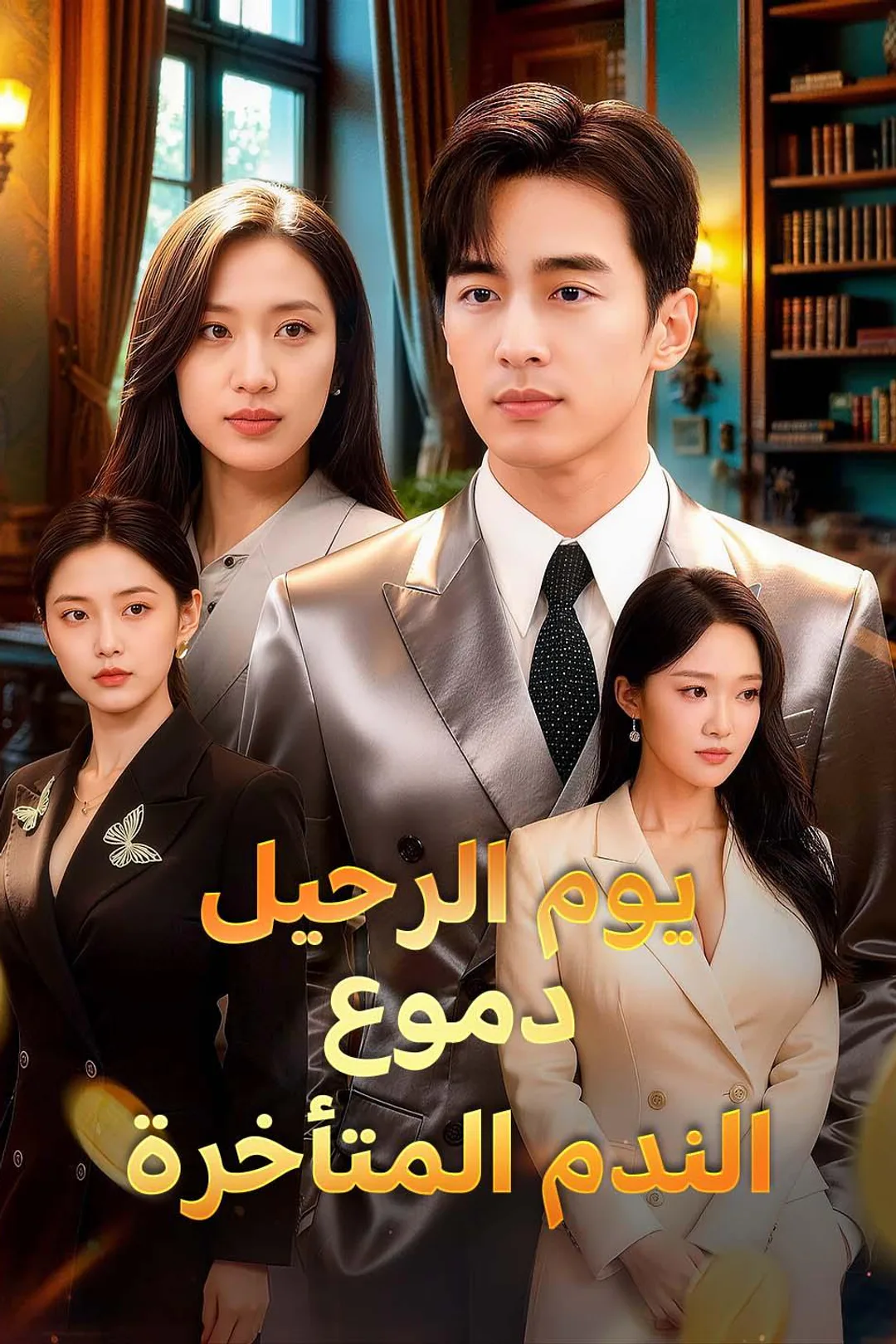 ملصق مسلسل «يوم الرحيل: دموع الندم المتأخرة»