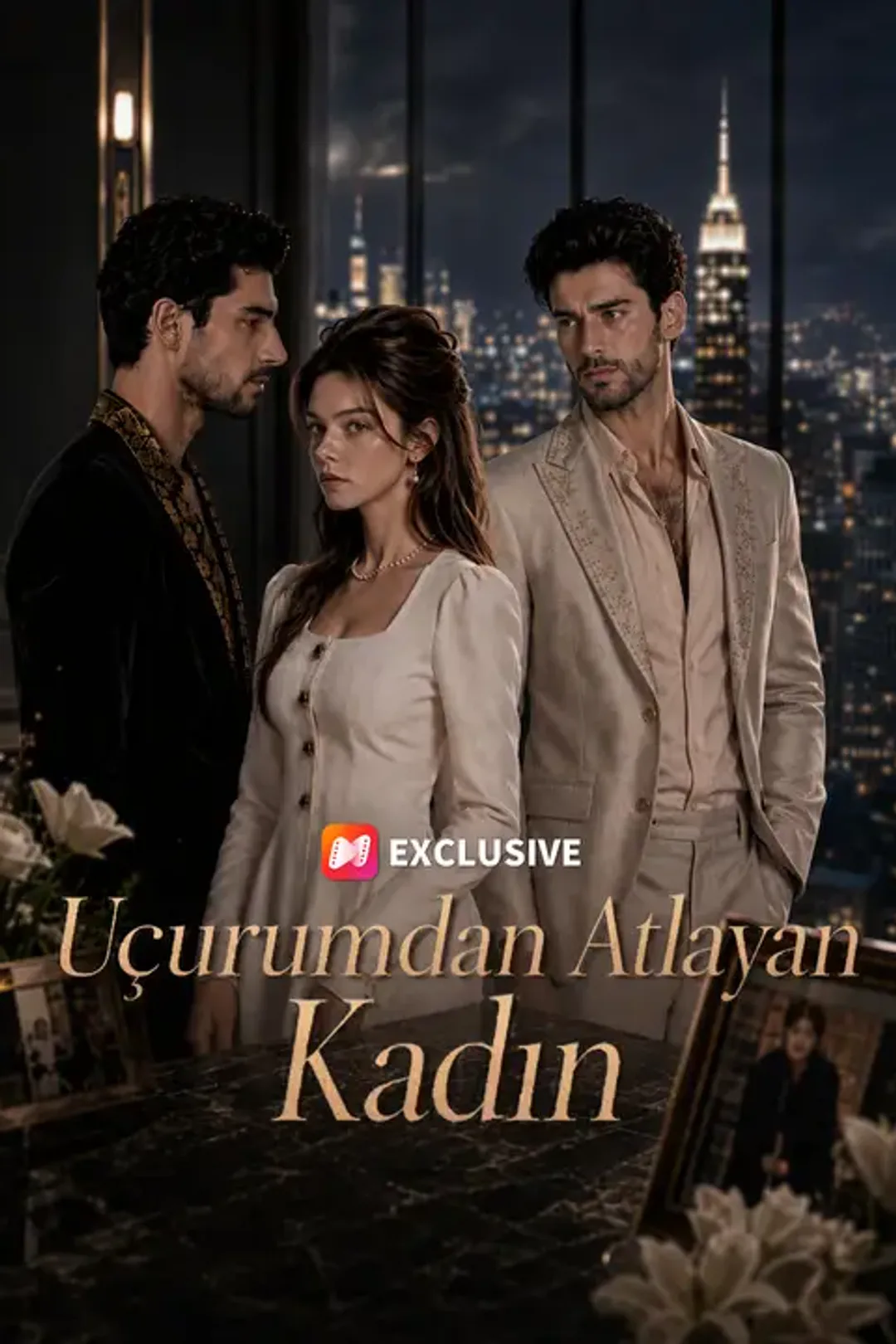 Uçurumdan Atlayan Kadın afişi