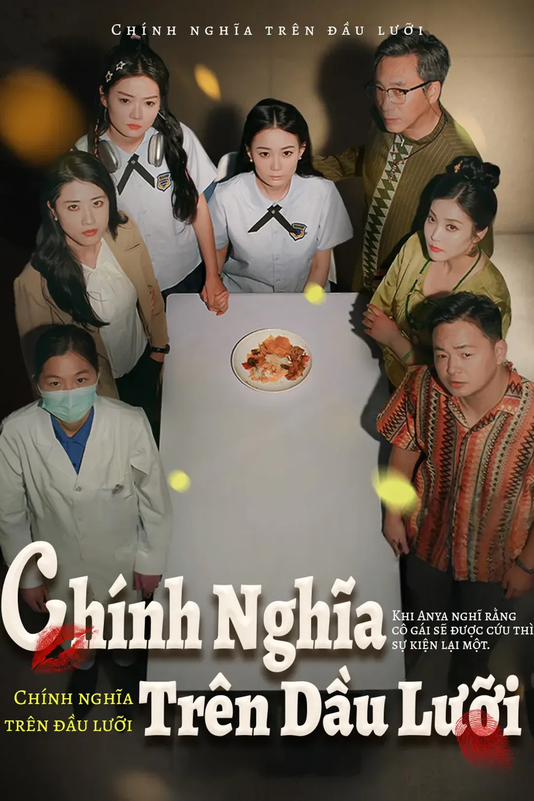 Poster phim Chính nghĩa trên đầu lưỡi