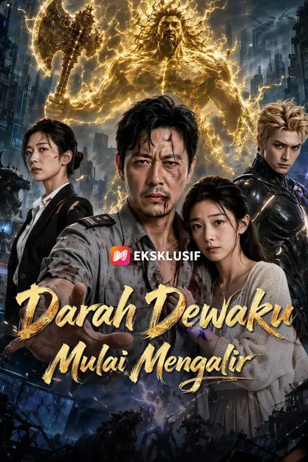 Poster Darah Dewaku Mulai Mengalir
