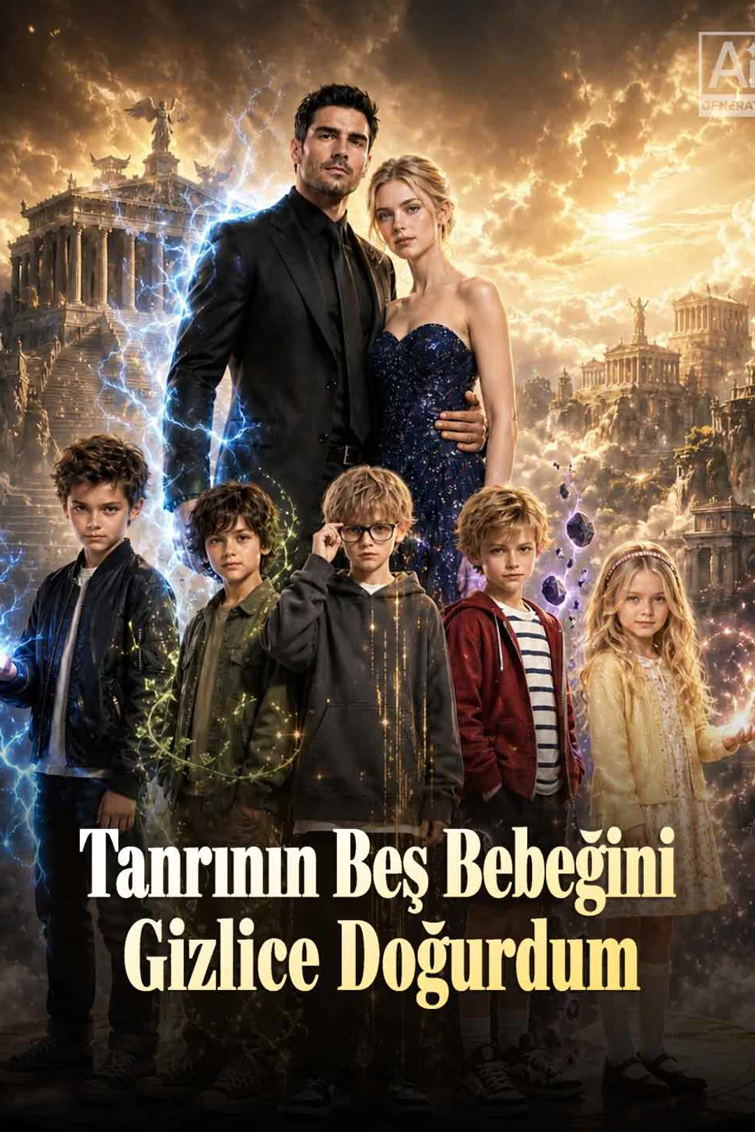 Tanrının Beş Bebeğini Gizlice Doğurdum afişi