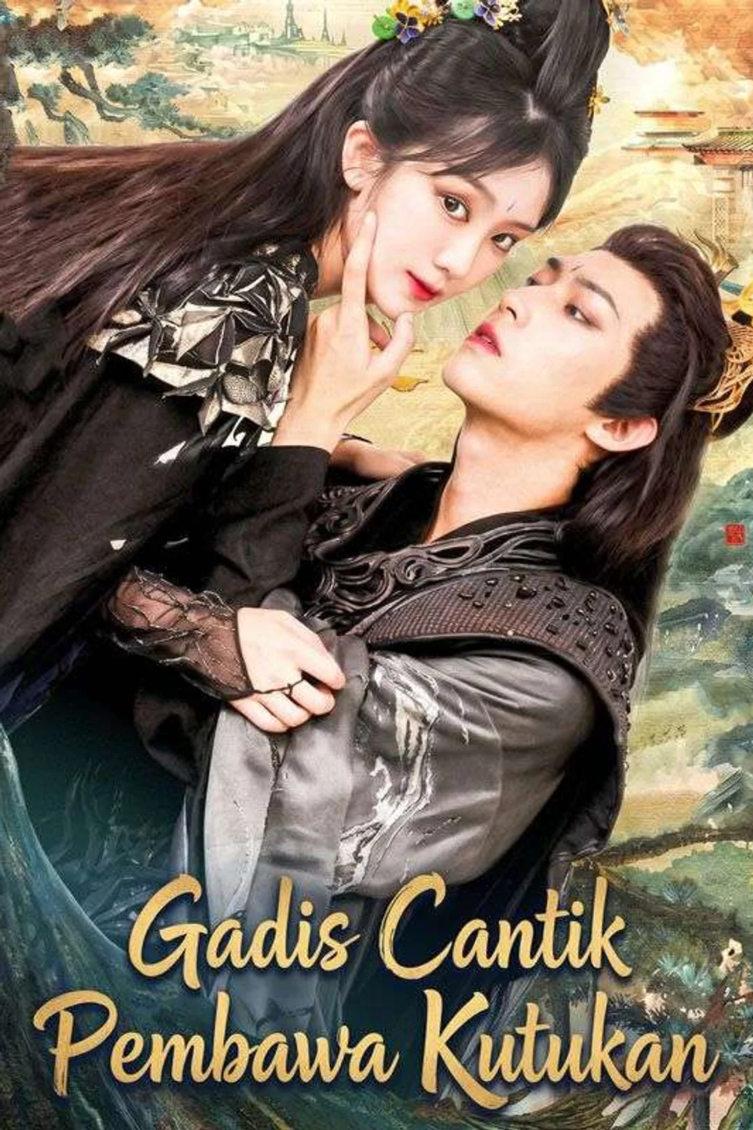 Poster Gadis Cantik Pembawa Kutukan