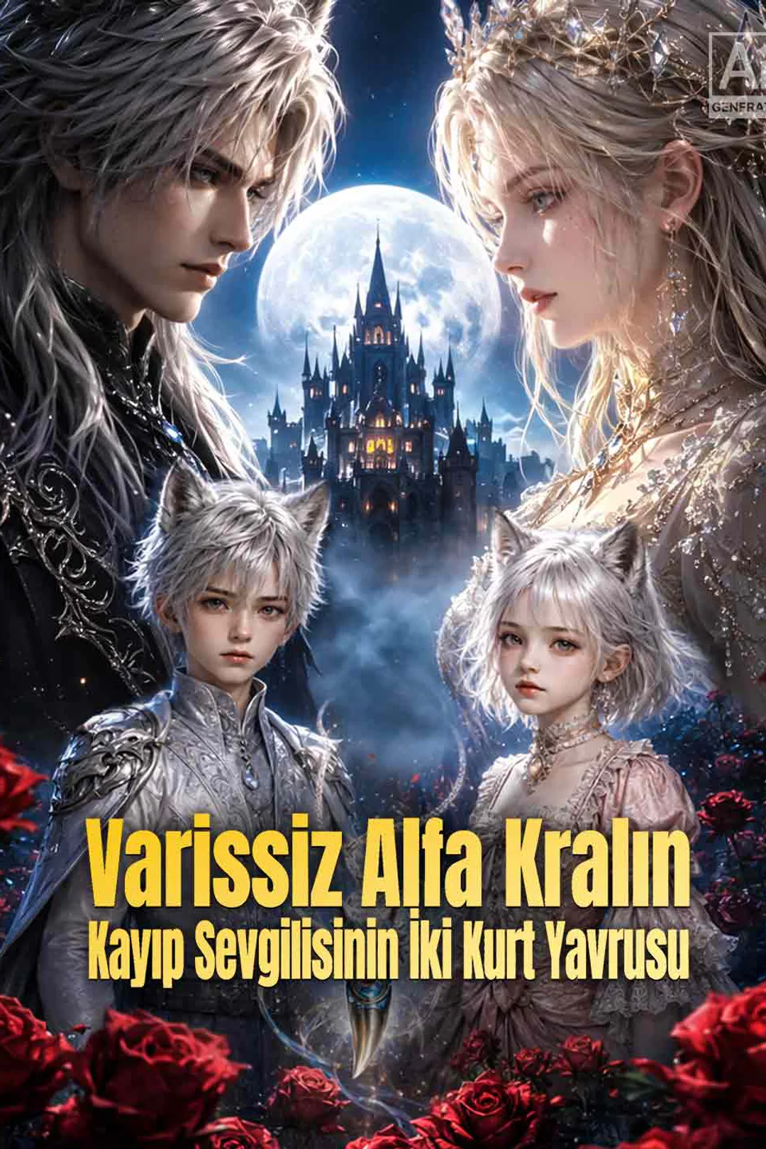 Varissiz Alfa Kralın Kayıp Sevgilisinin İki Kurt Yavrusu afişi