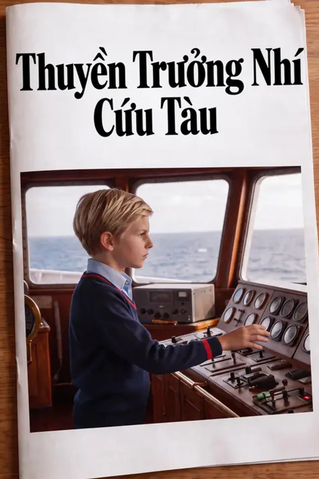Poster phim Thuyền Trưởng Nhí Cứu Tàu