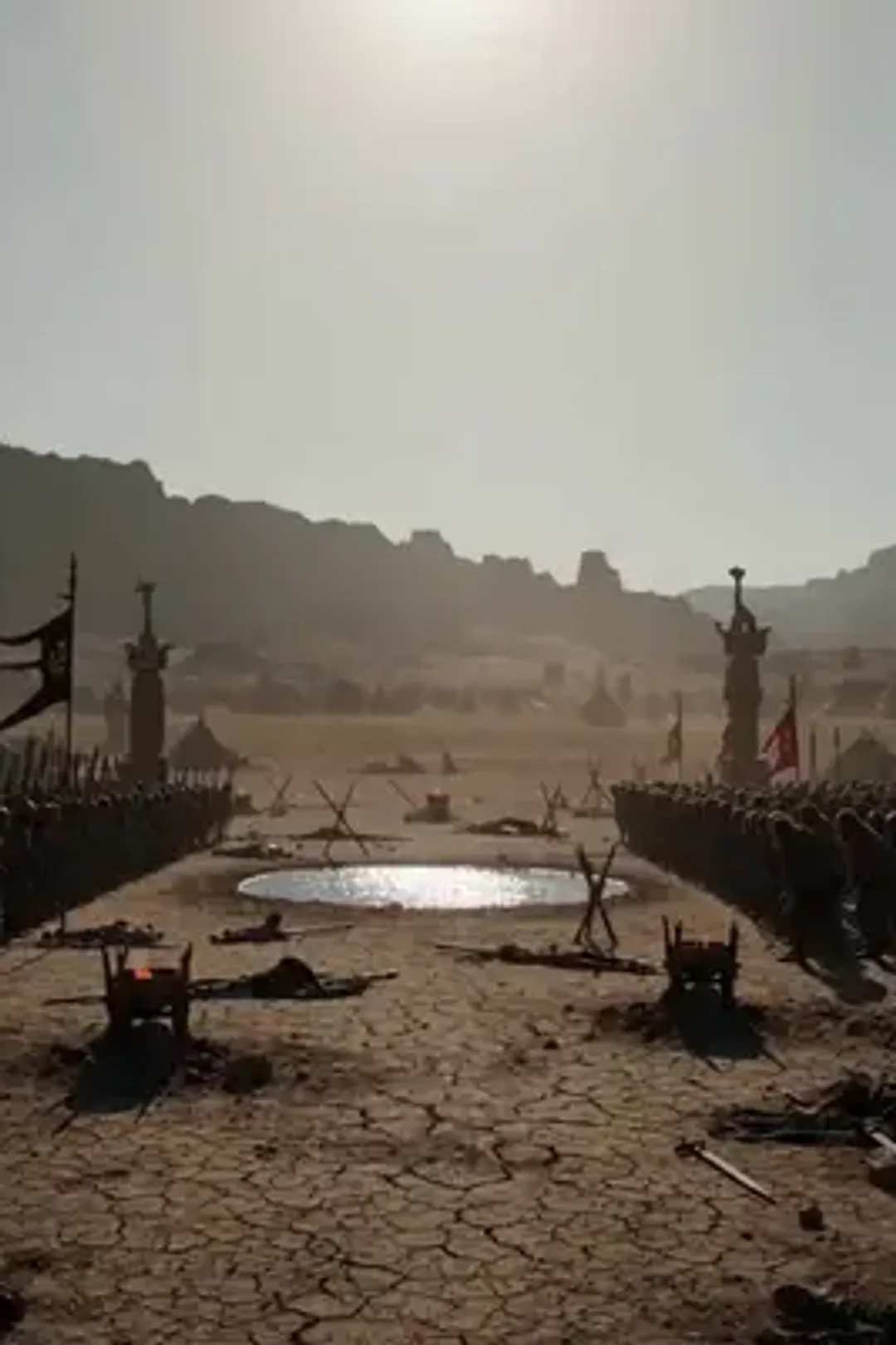 ملصق مسلسل «مهندس بنى مملكة الأرض القاحلة»
