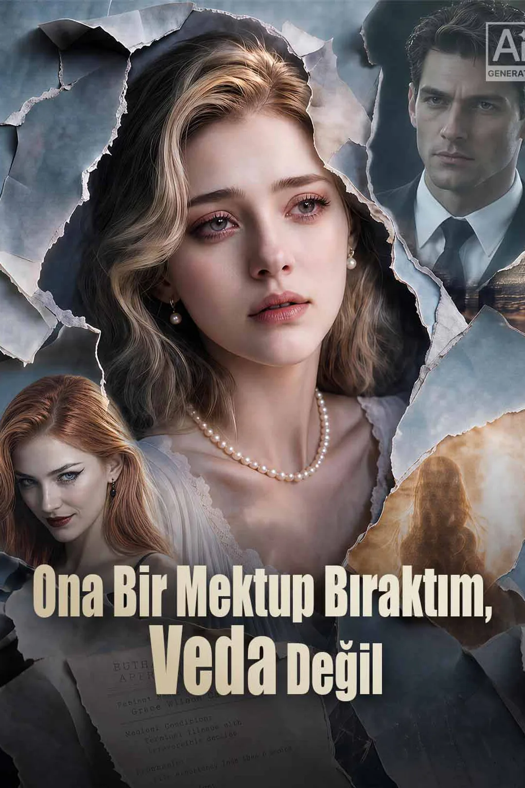 Ona Bir Mektup Bıraktım, Veda Değil afişi