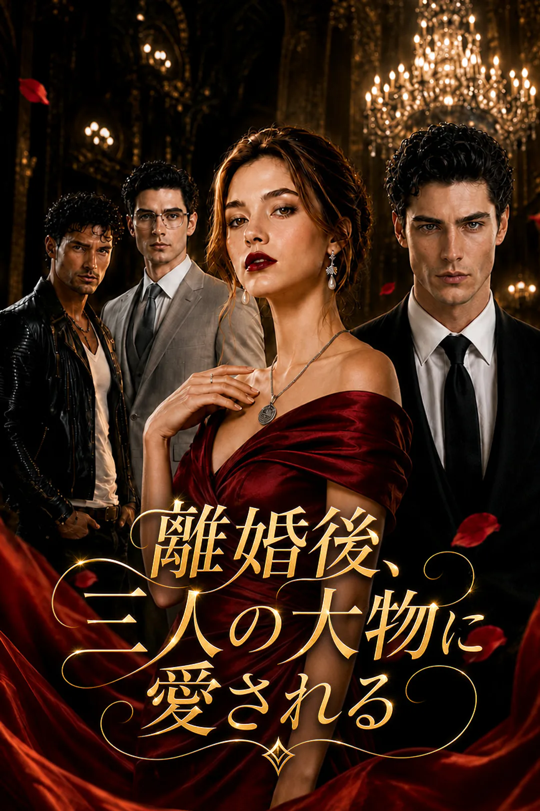 離婚後、三人の大物に愛されるのポスター