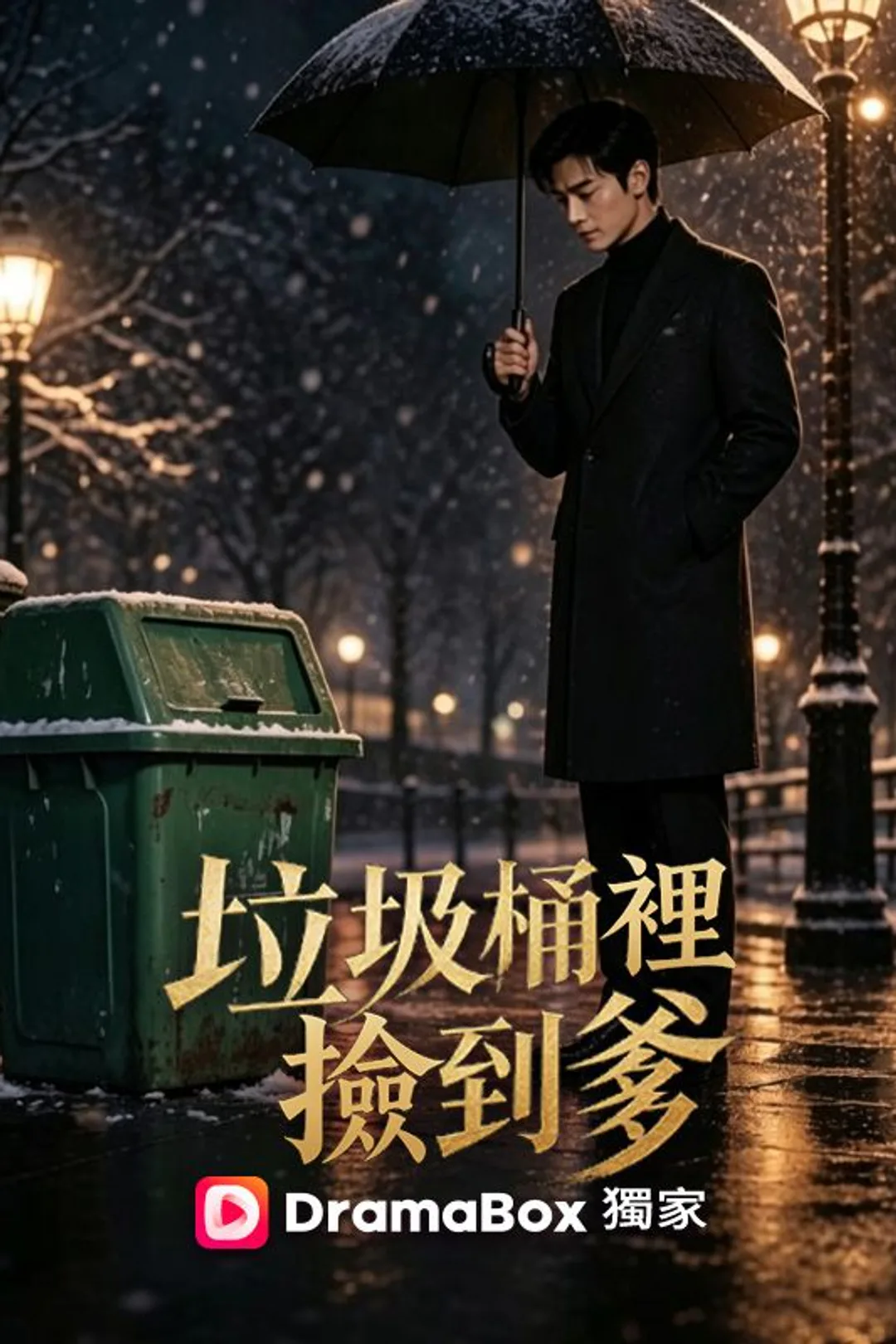 《垃圾桶裡撿到爹》海報