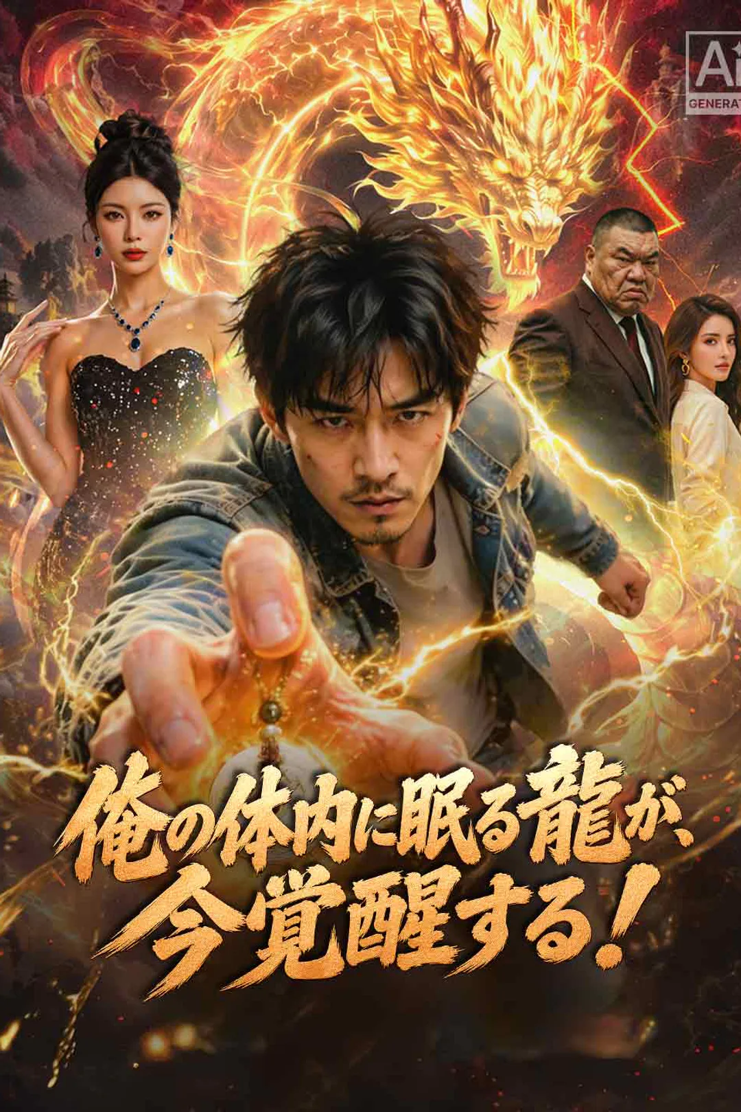 俺の体内に眠る龍が、今覚醒する！のポスター
