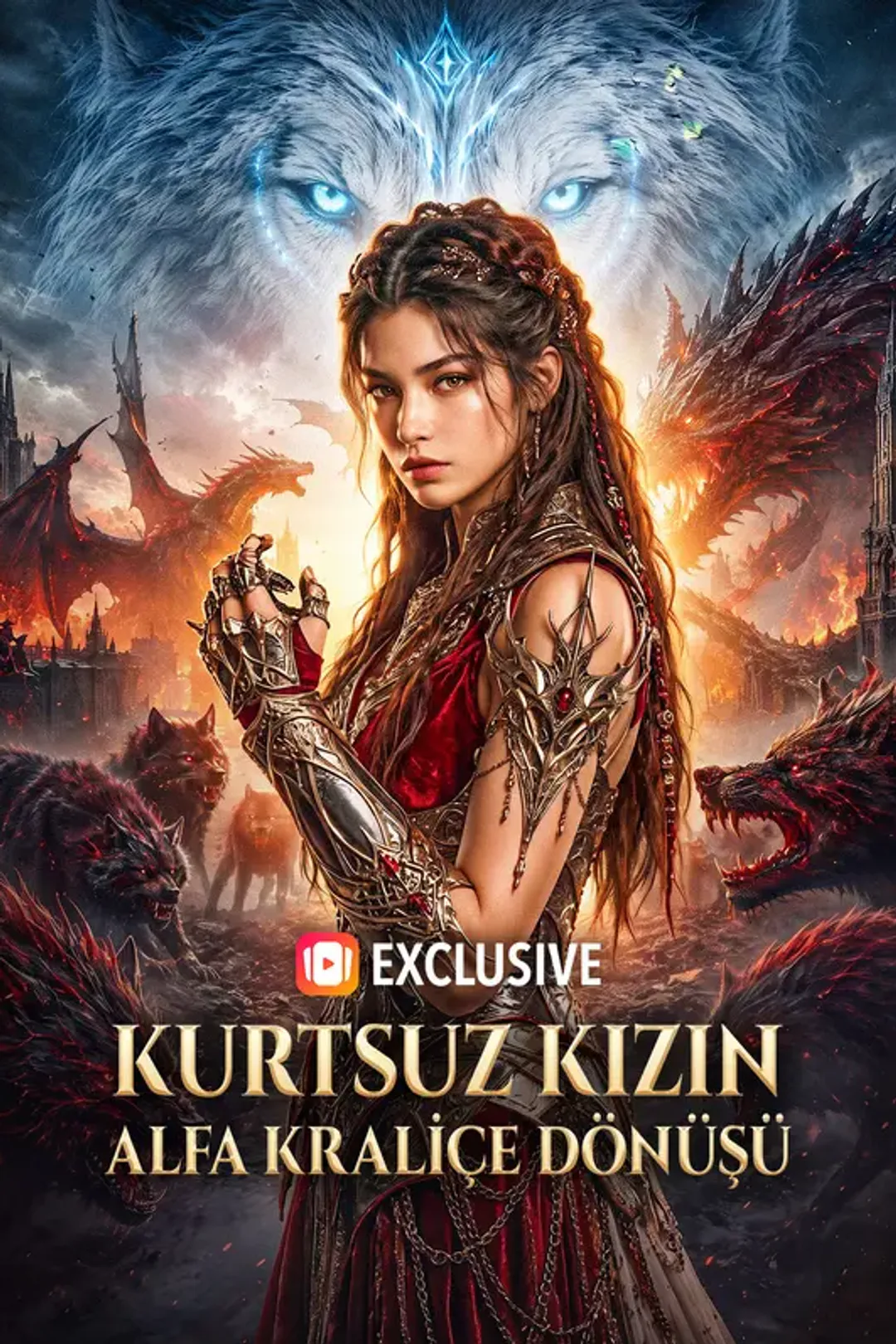 Kurtsuz Kızın Alfa Kraliçe Dönüşü afişi